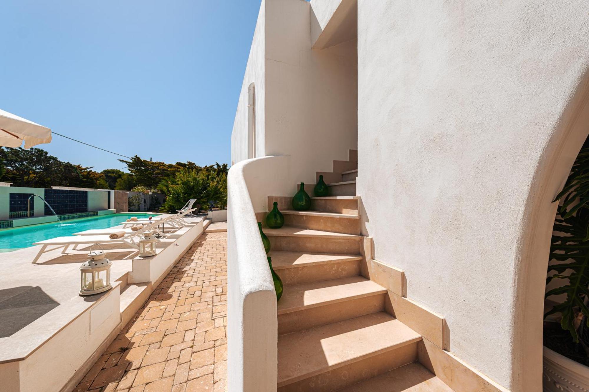 Helloapulia Villa Pool And Beach - 150Mt From The Sea San Foca Exterior photo