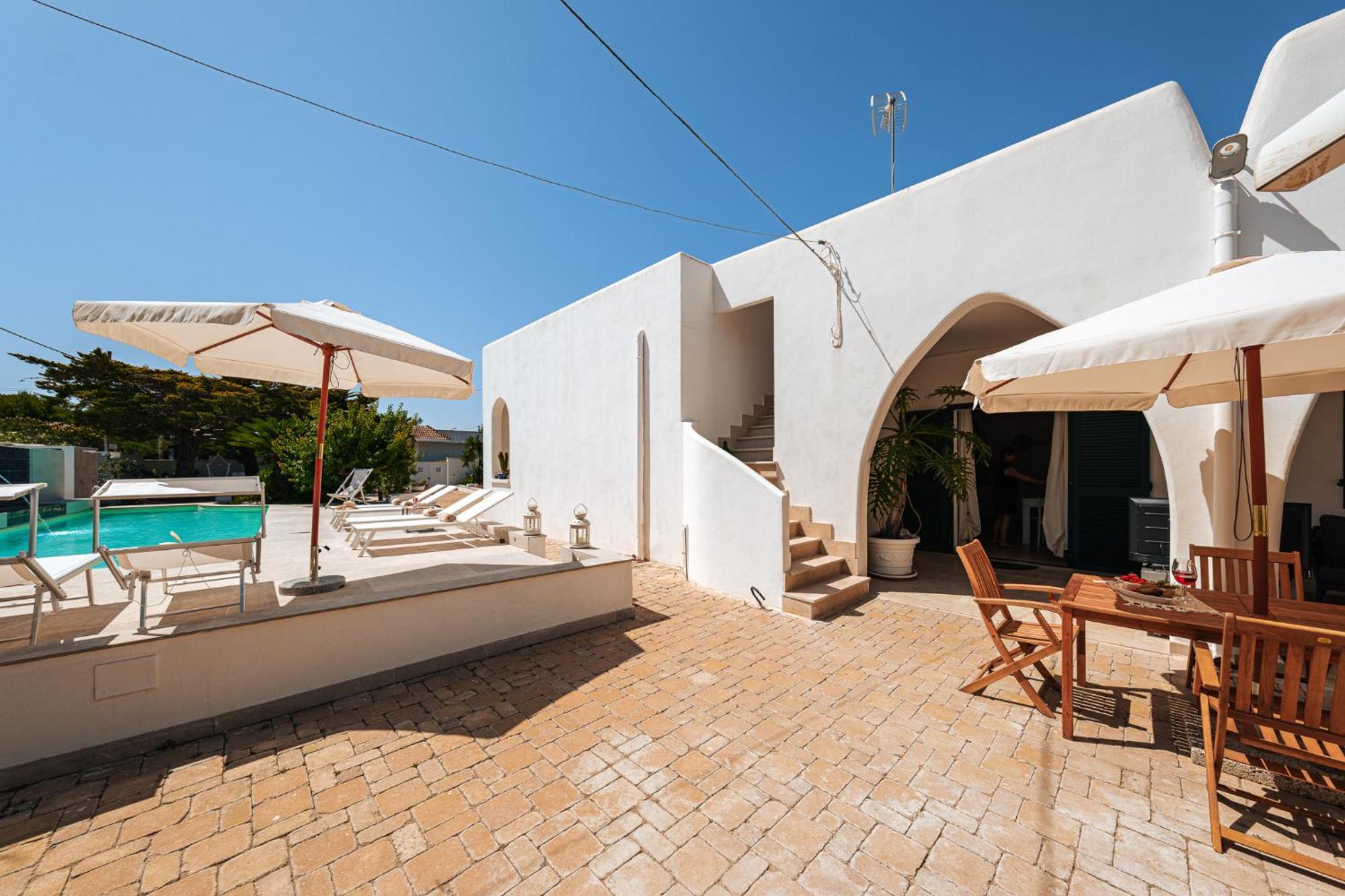 Helloapulia Villa Pool And Beach - 150Mt From The Sea San Foca Exterior photo